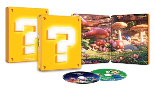 「限定スチールブック版『ザ・スーパーマリオブラザーズ・ムービー』を手に入れよう！」
