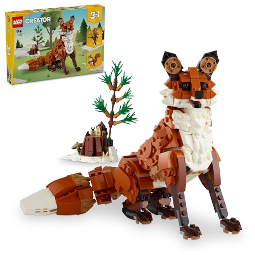 「アカギツネと森の仲間たち！LEGOで創造力を広げよう」