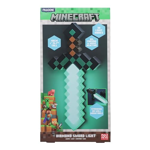 「マインクラフトファン必見！ダイヤモンドの剣ルームライトが特価！」
