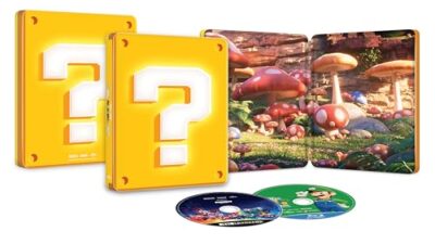 「限定版スチールブック！ザ・スーパーマリオブラザーズ・ムービーを手に入れよう！」