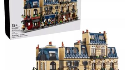 「魅力溢れるパリの街を再現!LEGO 910032で楽しむ創造力」