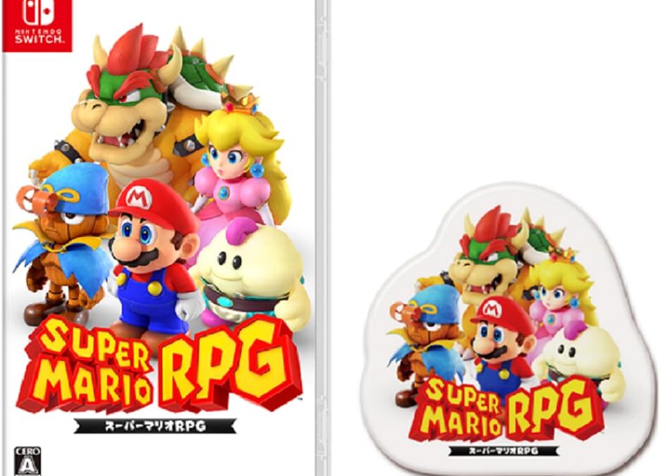 「スーパーマリオRPG -Switch限定ピンズ付き！冒険の旅へ出発！」