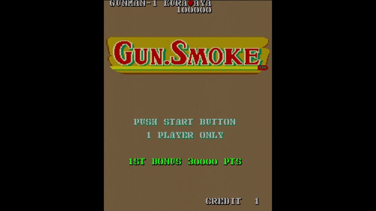 VGMロボット深谷店【ガンスモーク(Gun.Smoke)】レトロゲーム配信
