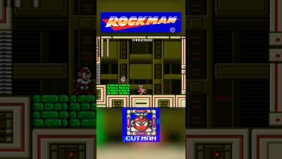 メガドライブ版　ロックマン　カットマン　#ロックマン　#レトロゲーム